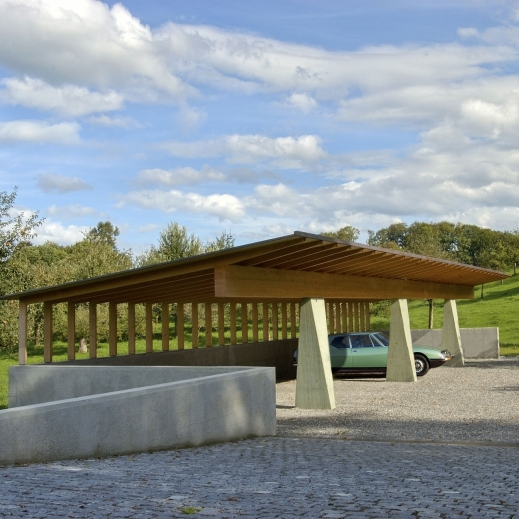 Autounterstand Schloss Muri 